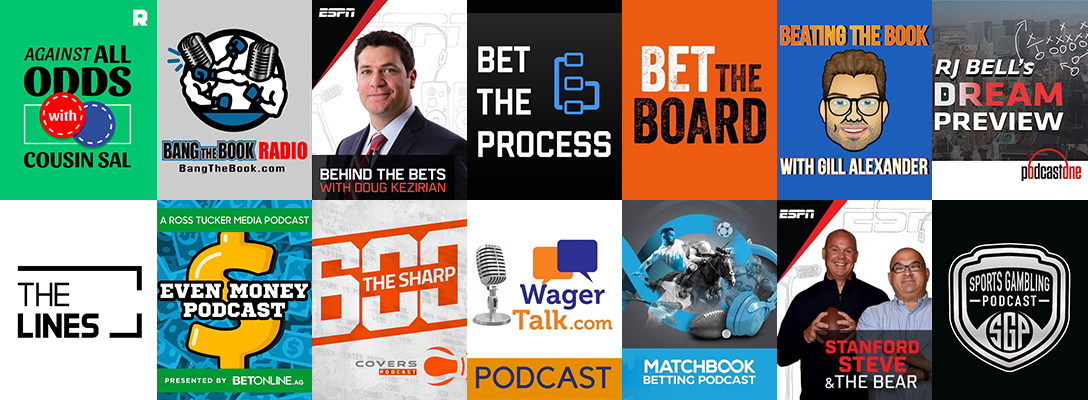 Best Sports Betting Podcast Collage