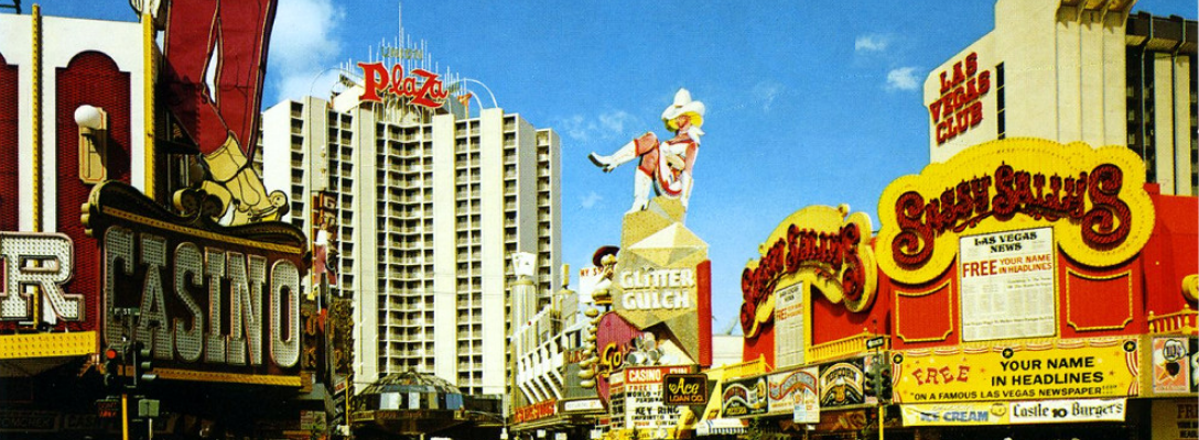 Fremont Street Las Vegas in 1980s