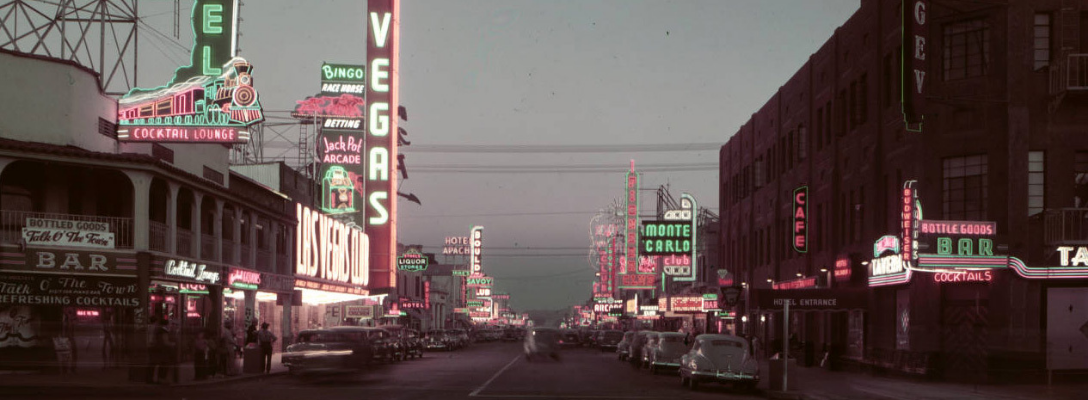Vintage Las Vegas in Late 1940s
