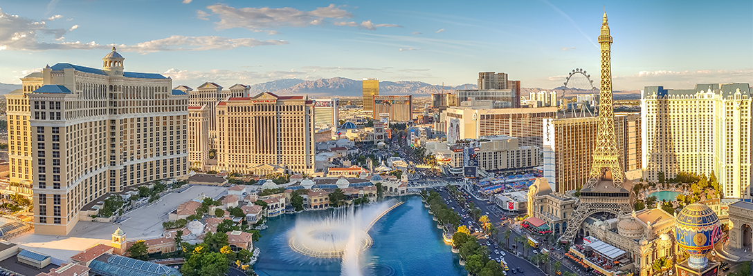 Aerial Shot of Las Vegas, Nevada