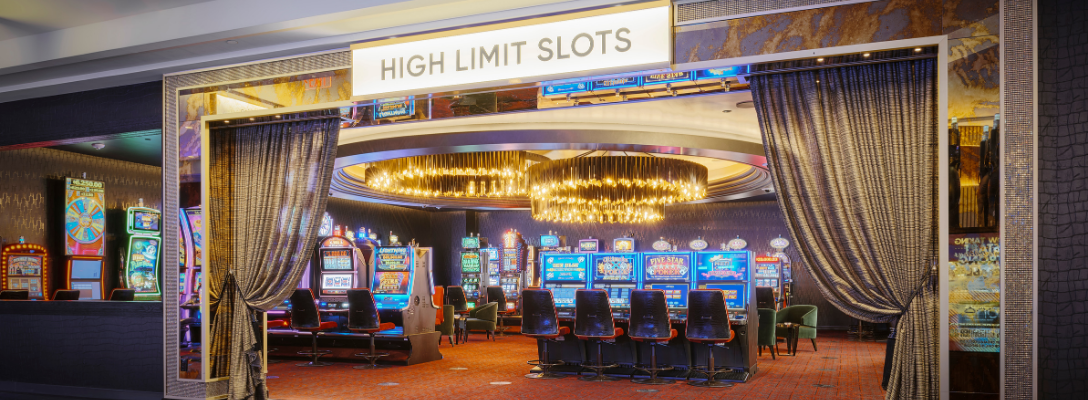 High Limit Slots Section in Circa Las Vegas Casino