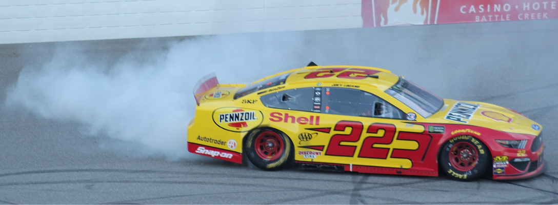 Previous Pennzoil 400 NASCAR Race Winner Joey Logano