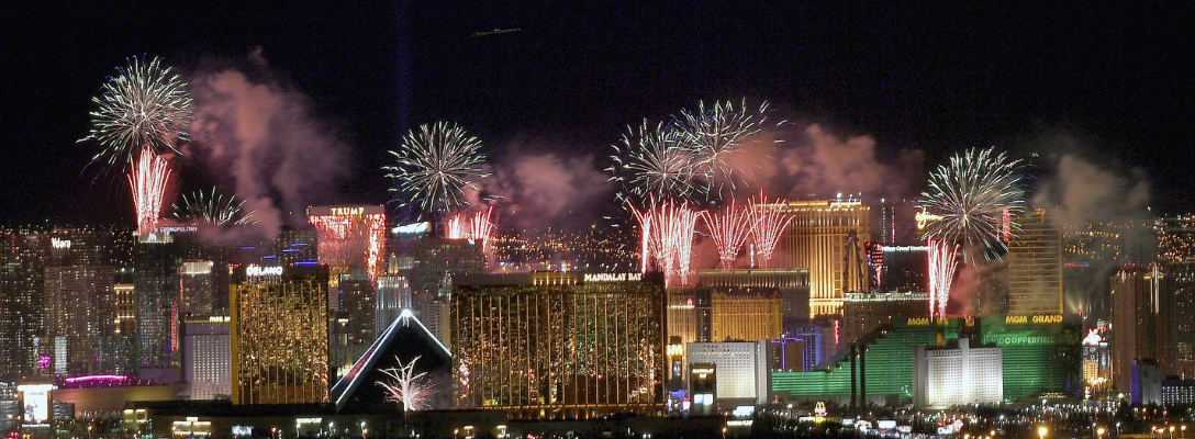 New Year's Eve 2023  Fremont Street in Downtown Las Vegas