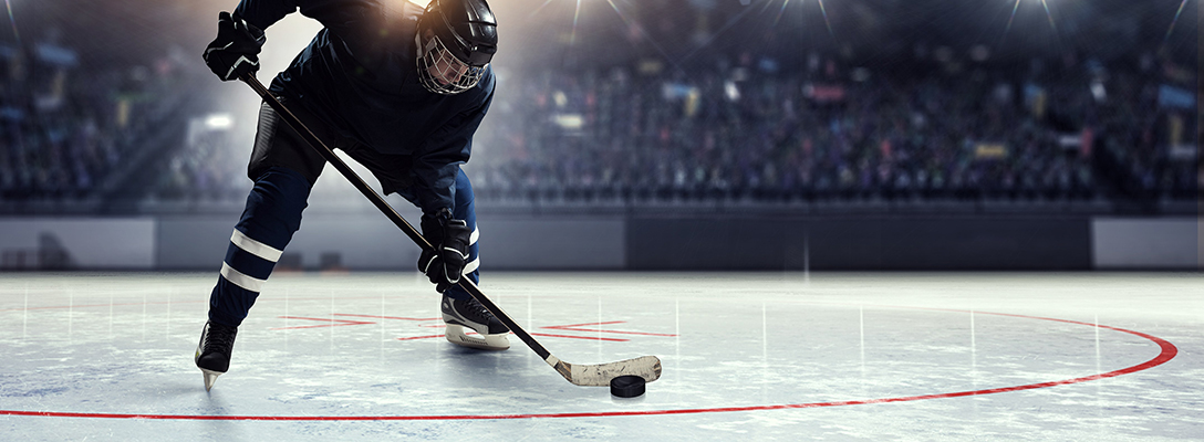 Man Playing Hockey in 2021 NHL Season