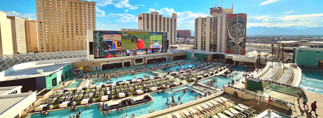 Stadium Swim in downtown Las Vegas hosting watch party for Golden