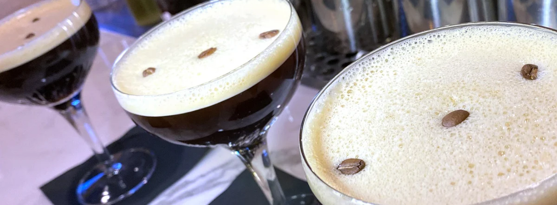 Espresso Martinis at Secret Bar in Circa Las Vegas