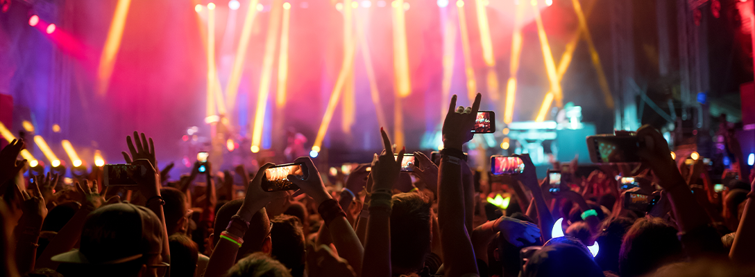 Audience Enjoying Las Vegas Residency Show