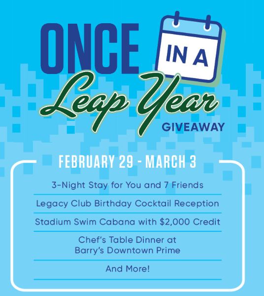 Leap Year Birthday Package Giveaway Circa Resort & Casino Las Vegas