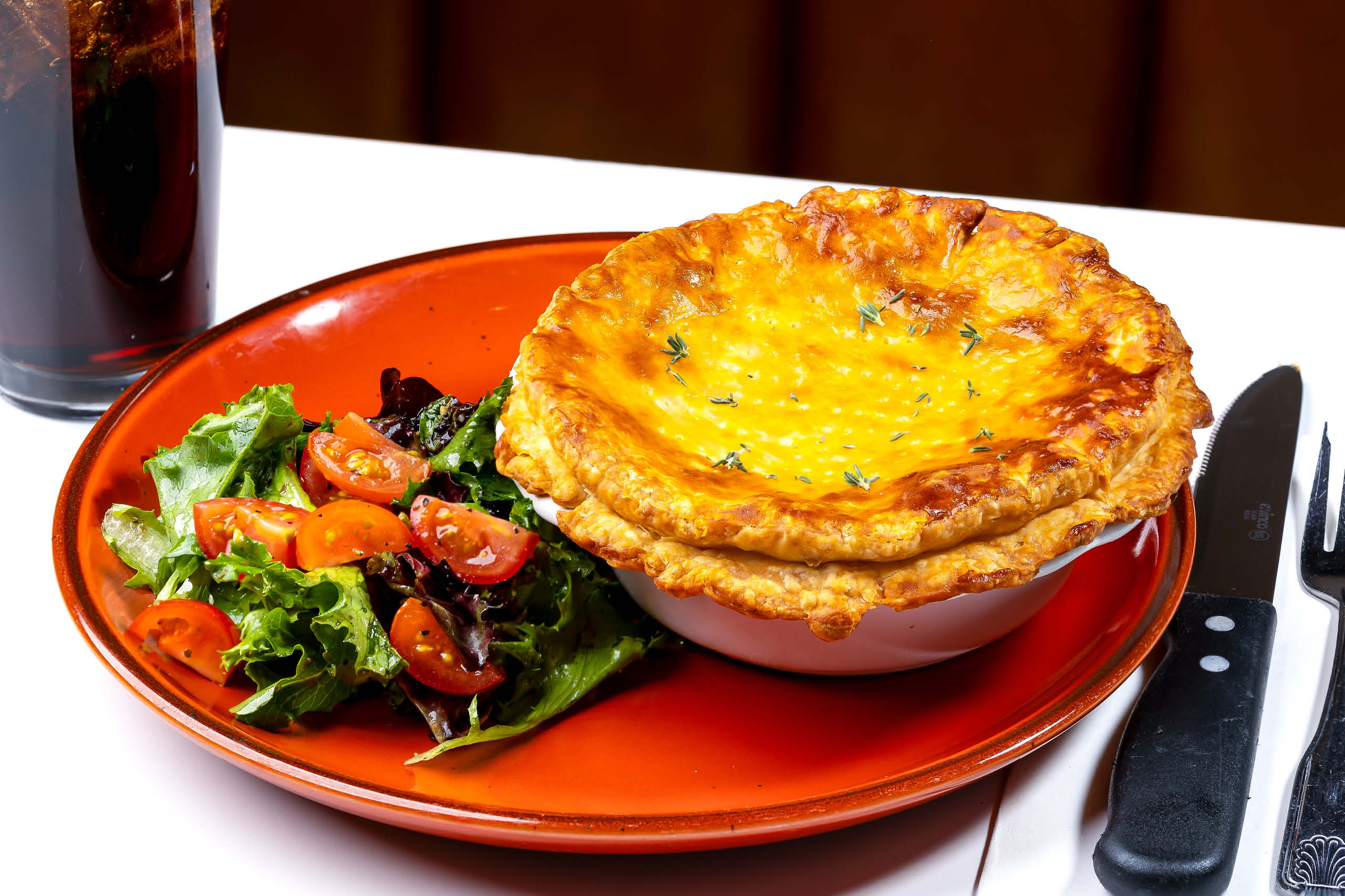 Nana's Chicken Pot Pie at saginaws deli circa las vegas