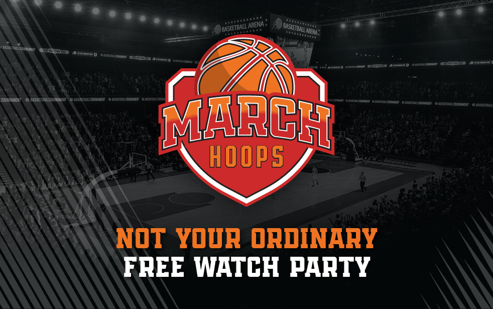 March Hoops free college basketball tournament watch party at The D in Las Vegas