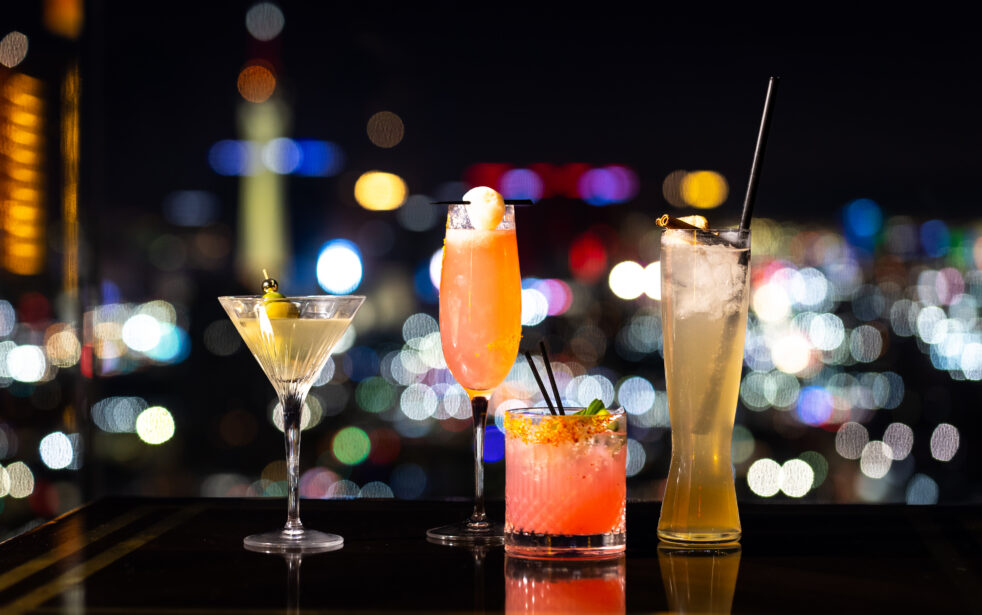 gossip, glam and galentine's cocktail