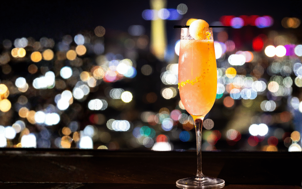 gossip, glam and galentine's cocktail